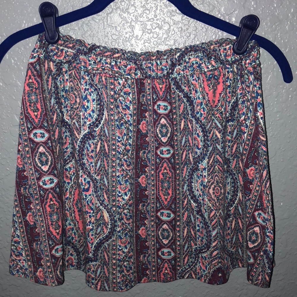 colorful mosaic skirt! 🎨